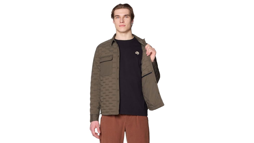Mountain Hardwear Stretchdown Light Shacket - Mens
