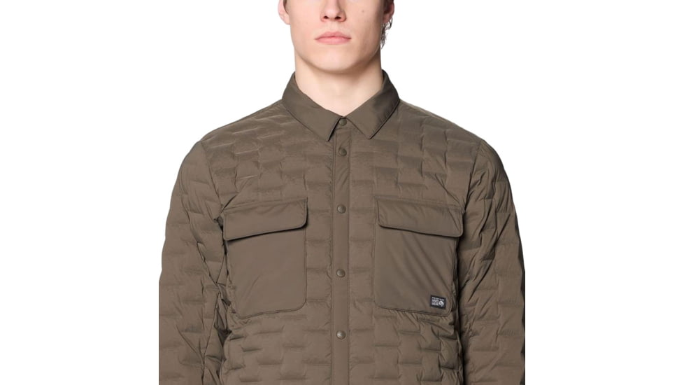 Mountain Hardwear Stretchdown Light Shacket - Mens