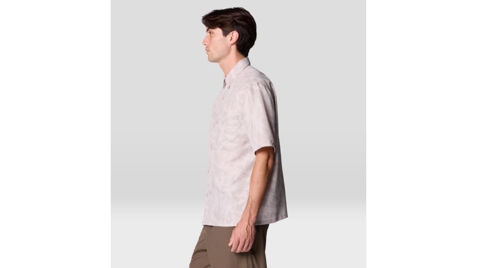 Mountain Hardwear Sun Drift Cooling Printed Short Sleeve Shirt - Mens