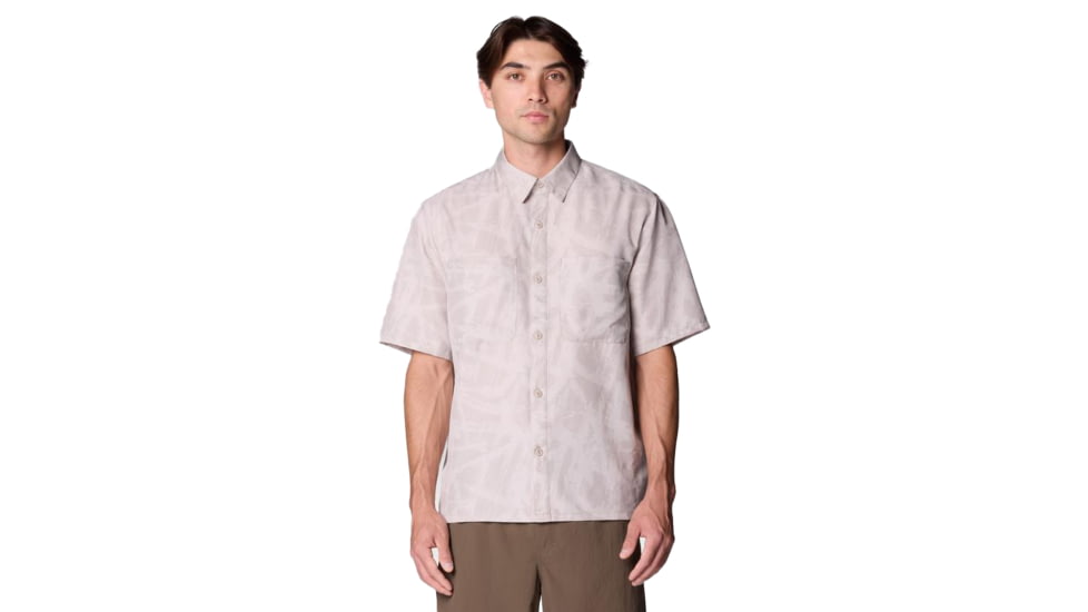 Mountain Hardwear Sun Drift Cooling Printed Short Sleeve Shirt - Mens
