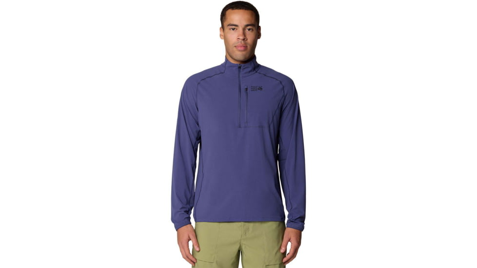 Mountain Hardwear Sunshield 1/2 Zip Top - Men's, Lapis Dusk, M, 190423019564