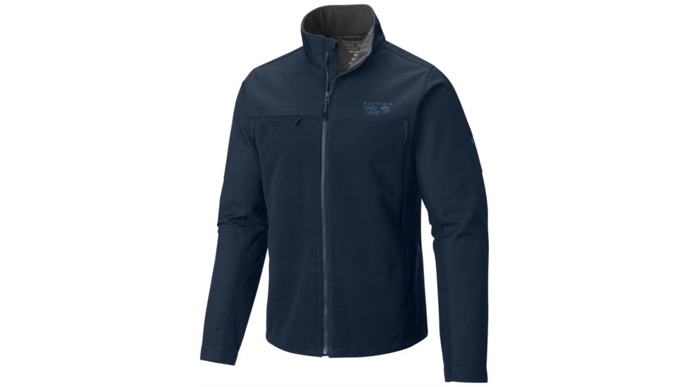 Mountain Hardwear Mountain Tech II Jacket - Mens-Hardwear Navy-X-Large