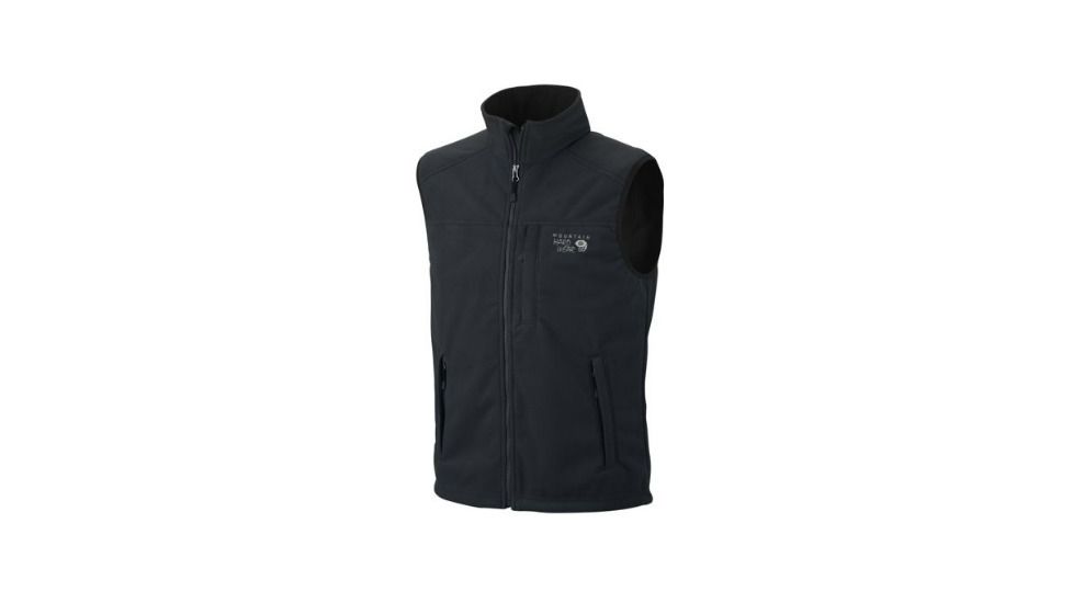 Mountain Hardwear Mountain Tech Vest - Mens-Black/Black-Small