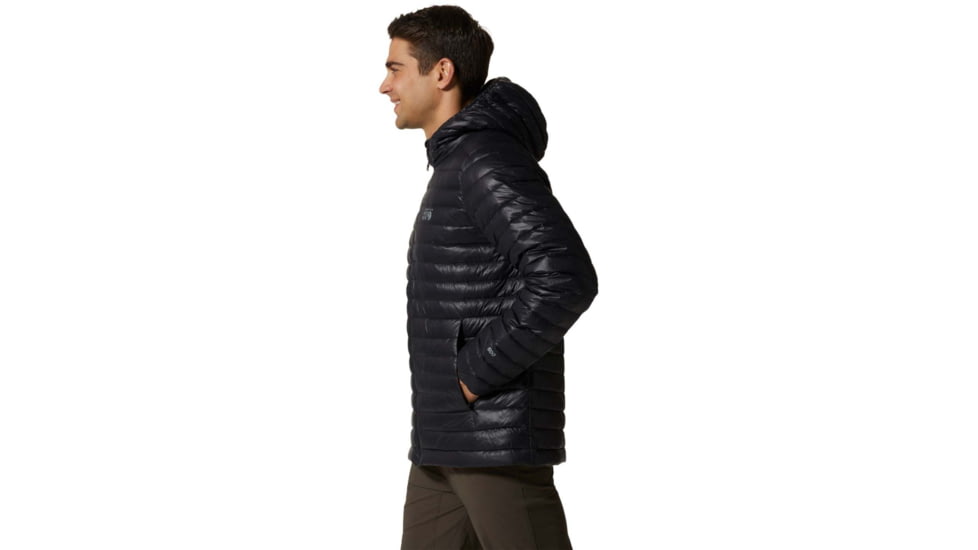 Mountain Hardwear Mt Eyak/2 Hoody - Mens, Black, Medium, 1943771010-M