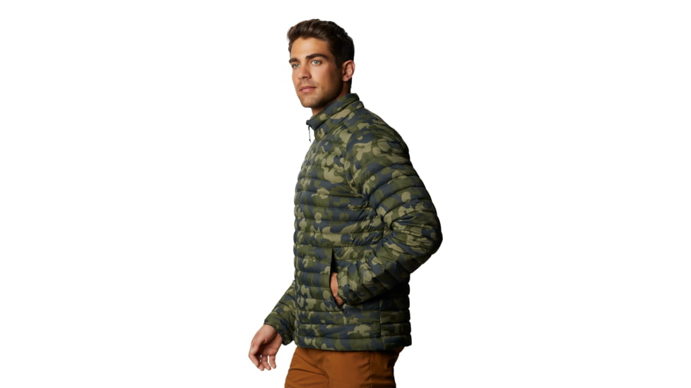Mountain Hardwear Mt Eyak/2 Jacket - Men's, Dark Army Camo, Medium, OM8944408-M
