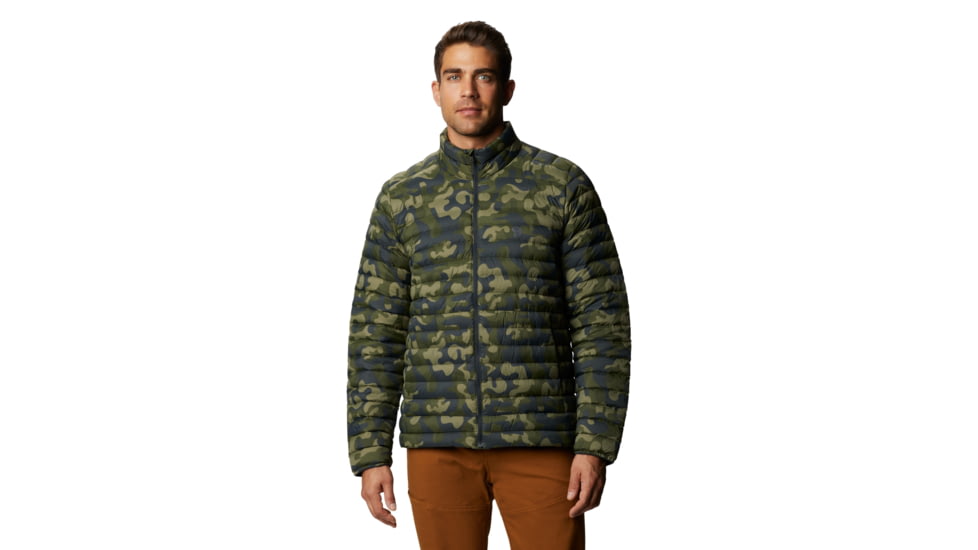 Mountain Hardwear Mt Eyak/2 Jacket - Men's, Dark Army Camo, Medium, OM8944408-M