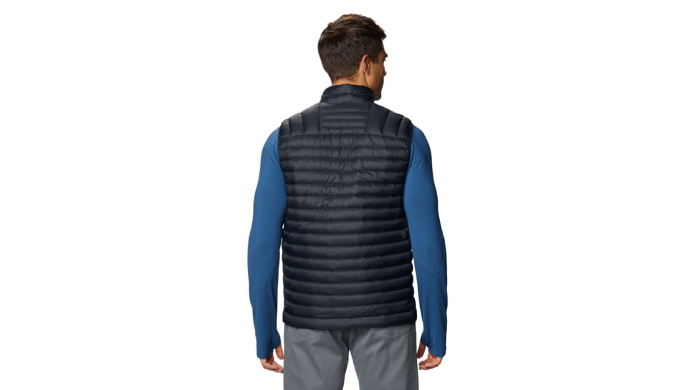 Mountain Hardwear Mt Eyak/2 Vest - Men's, Dark Storm, Medium, OM8831004-M