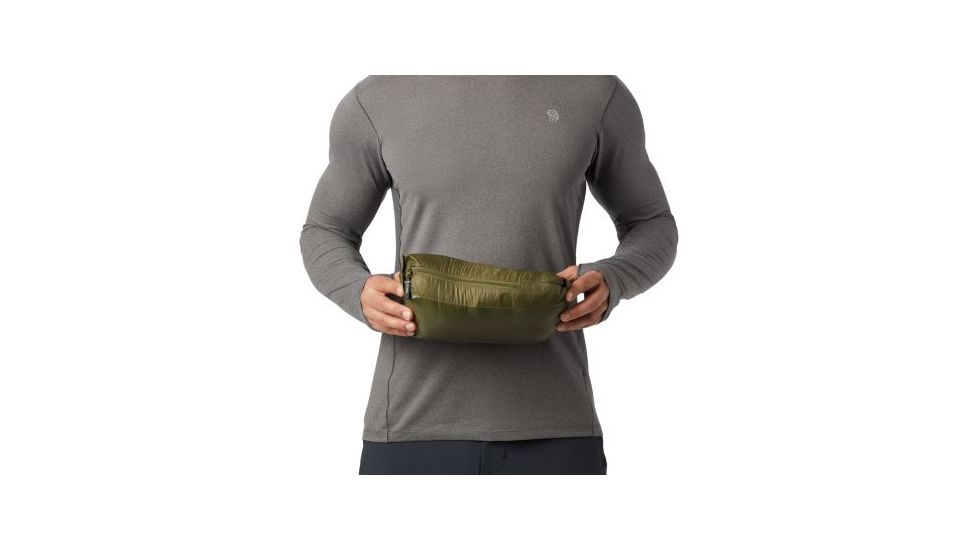 Mountain Hardwear Mt. Eyak Down Hoody - Mens, Combat Green, Large, 1870981353-L