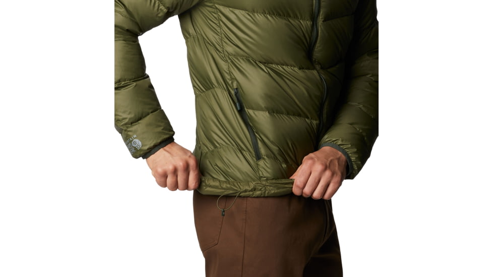 Mountain Hardwear Mt. Eyak Down Hoody - Men's, Dark Army, Medium, OM8280304-M