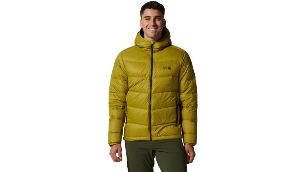Mountain Hardwear Mt. Eyak Down Hoody - Mens, Moon Moss, Extra Large, 1870981356-XL