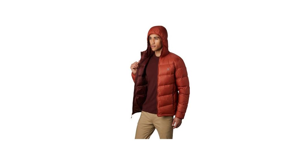 Mountain Hardwear Mt. Eyak Down Hoody - Mens, Rusted, Medium, 1870981801-M