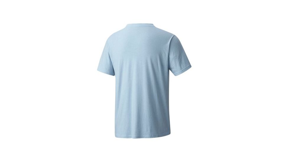 Mountain Hardwear Mtn Mechanic Crst M SS T-Heather Grey Ic, Heather Grey Ic, L, 1708241065-L