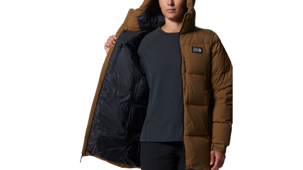 Mountain Hardwear Nevadan Down Parka - Womens, Corozo Nut, Large, 2004191239-Corozo Nut-L