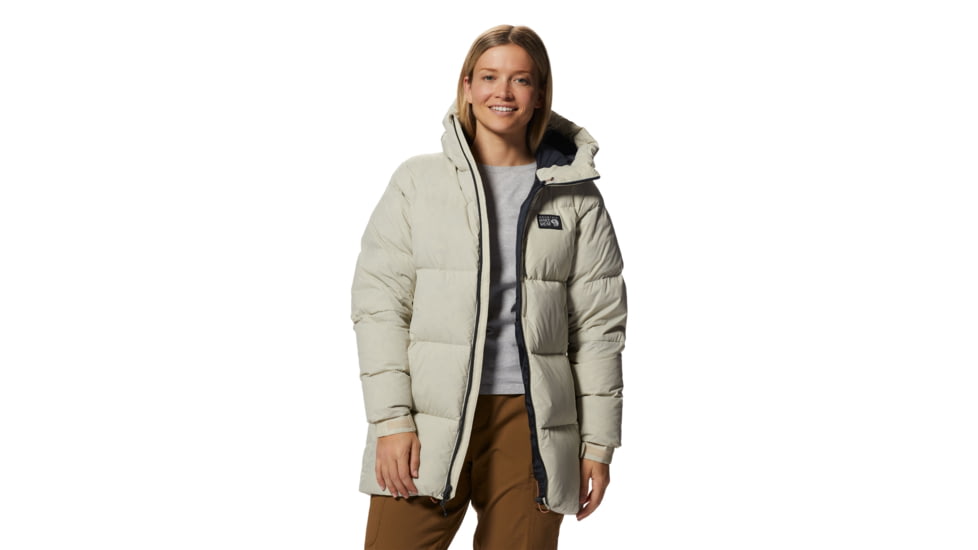 Mountain Hardwear Nevadan Down Parka - Womens, Wild Oyster, Large, 2004191284-Wild Oyster-L