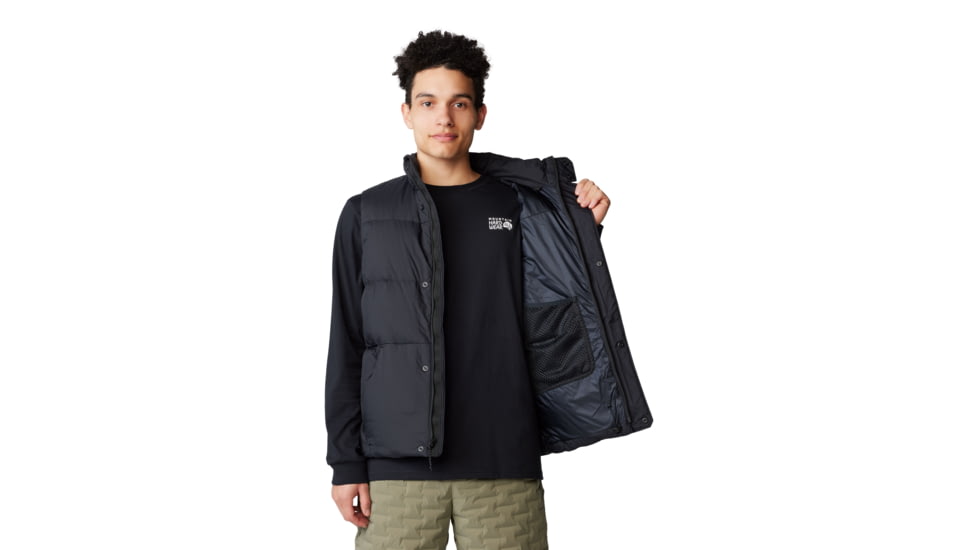 Mountain Hardwear Nevadan Down Vest - Mens, 010, XL, 2092221-010-XL