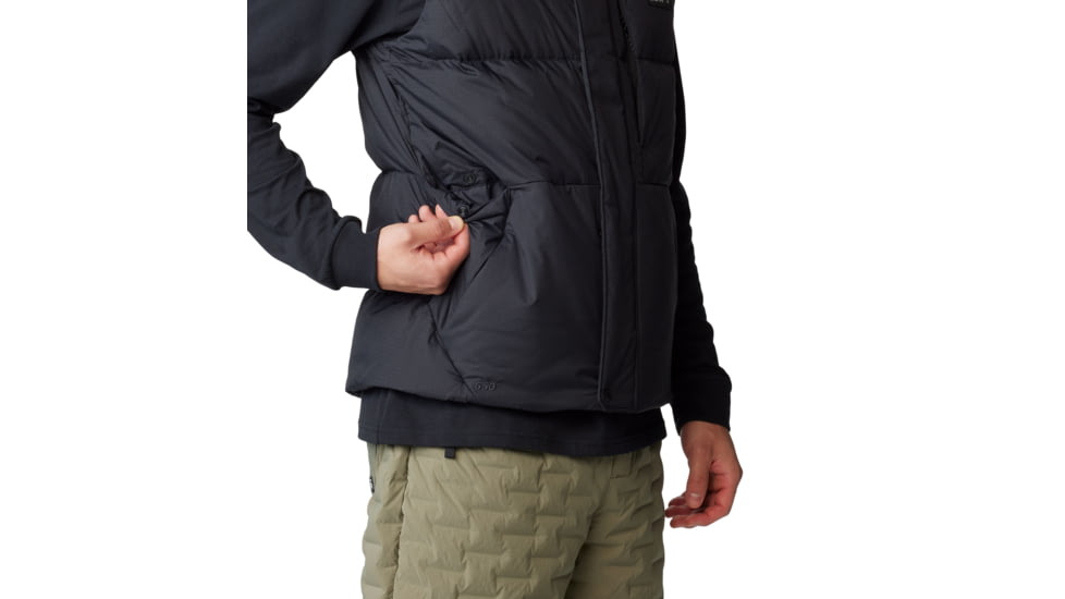 Mountain Hardwear Nevadan Down Vest - Mens, 010, XL, 2092221-010-XL