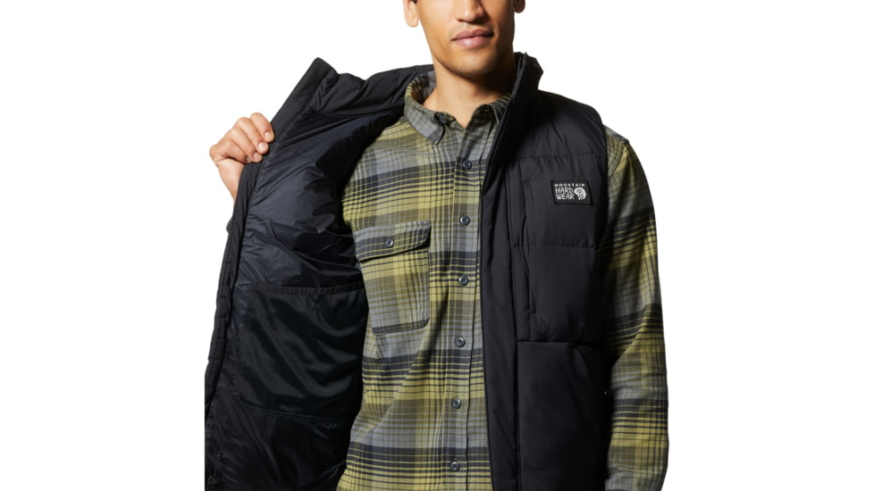 Mountain Hardwear Nevadan Down Vest - Mens, Black, Extra Large, 2004041010-Black-XL