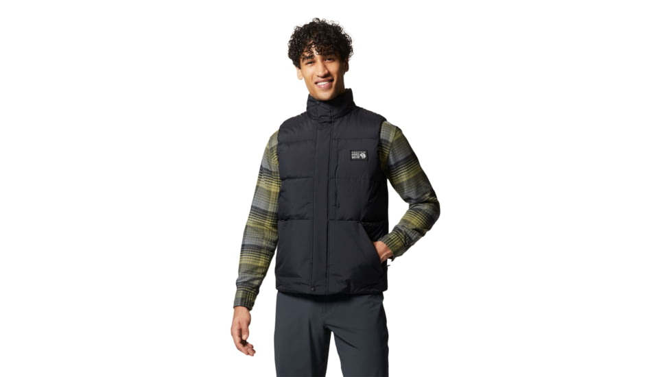 Mountain Hardwear Nevadan Down Vest - Mens, Black, Extra Large, 2004041010-Black-XL