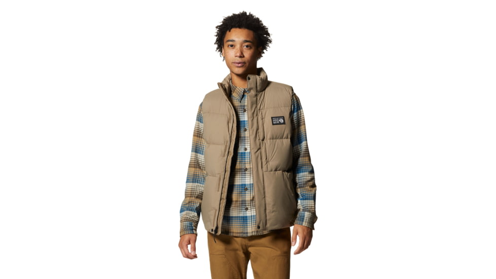 Mountain Hardwear Nevadan Down Vest - Mens, Trail Dust, Extra Large, 2004041249-Trail Dust-XL