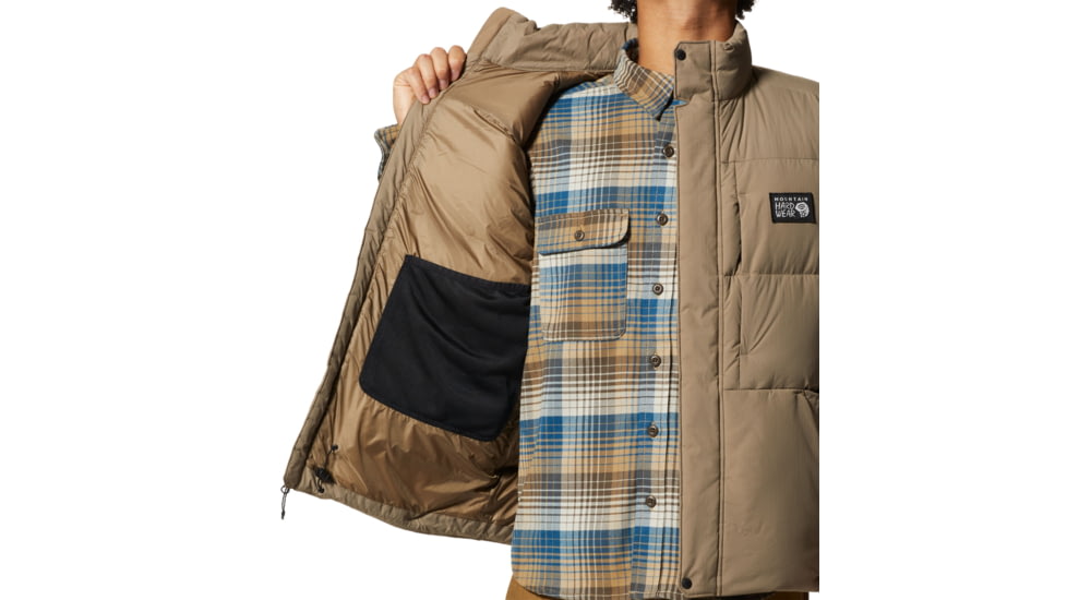 Mountain Hardwear Nevadan Down Vest - Mens, Trail Dust, Extra Large, 2004041249-Trail Dust-XL