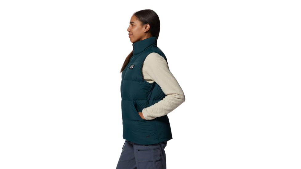 Mountain Hardwear Nevadan Down Vest - Womens, Dark Marsh, Small, 2004211375-Dark Marsh-S