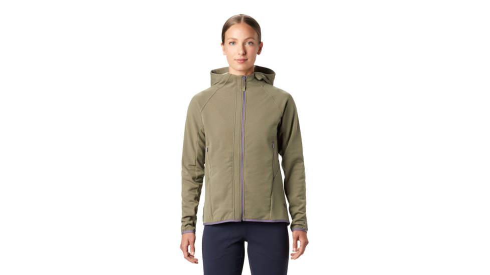Mountain Hardwear New Fleece Jacket - Women's, Light Army, Medium, 1880721333-M