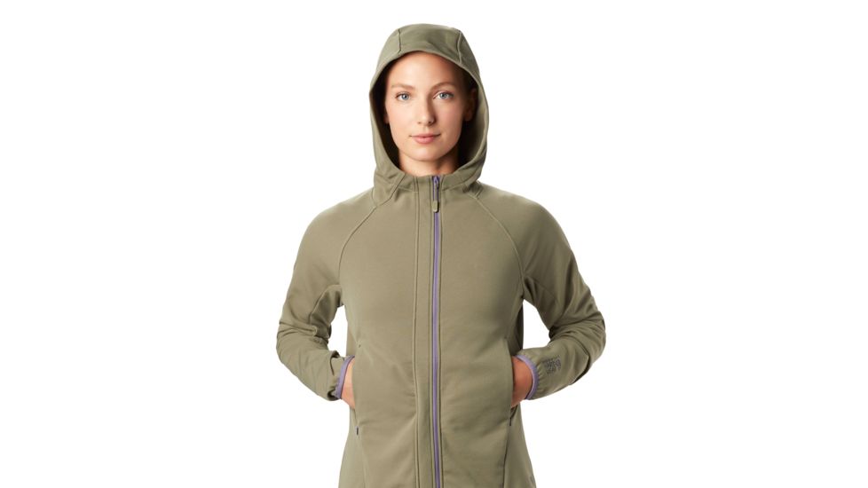 Mountain Hardwear New Fleece Jacket - Women's, Light Army, Medium, 1880721333-M