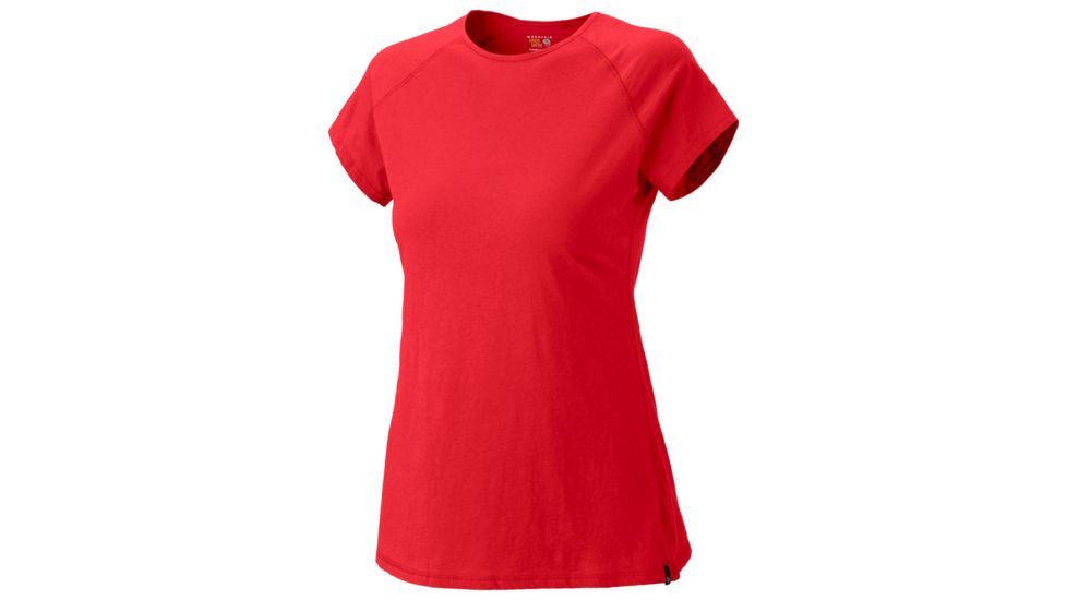 Mountain Hardwear Nimba Short Sleeve Tee - Women's-Poppy Red-Large