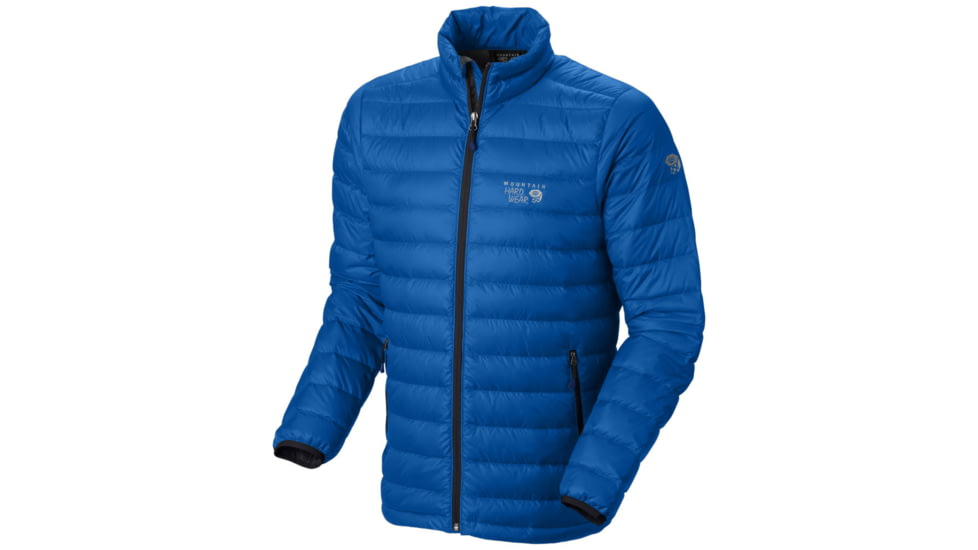 Mountain Hardwear Nitrous Down Jacket - Men's-Hyper Blue-X-Large