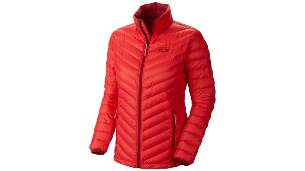 Mountain Hardwear Nitrous Down Jacket - Women's-Red Hibiscus-Small