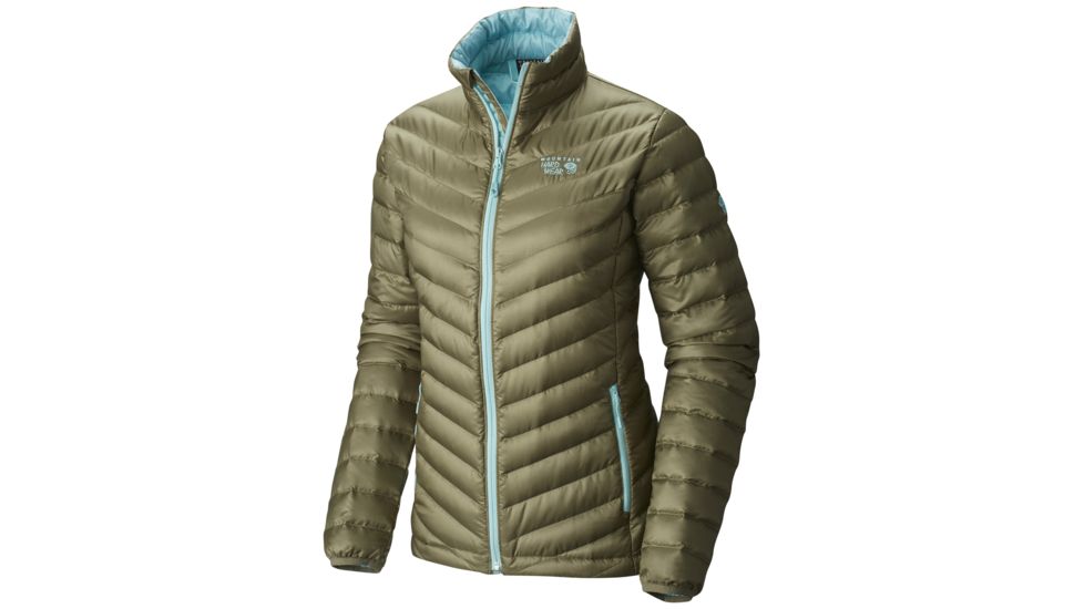 Mountain Hardwear Nitrous Down Jacket - Women's-Stone Green-X-Small