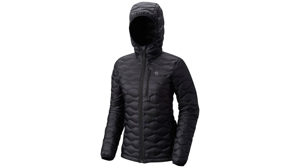 Mountain Hardwear Nitrous Hooded Down Insulated Jacket - Womens, Black, Medium, 1732261010-M