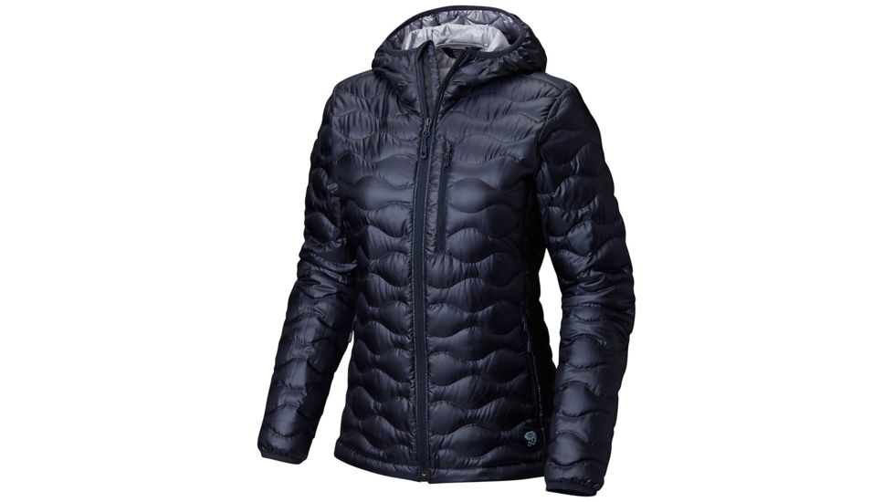 Mountain Hardwear Nitrous Hooded Down Insulated Jacket - Womens, Dark Zinc, Medium, 1732261406-M