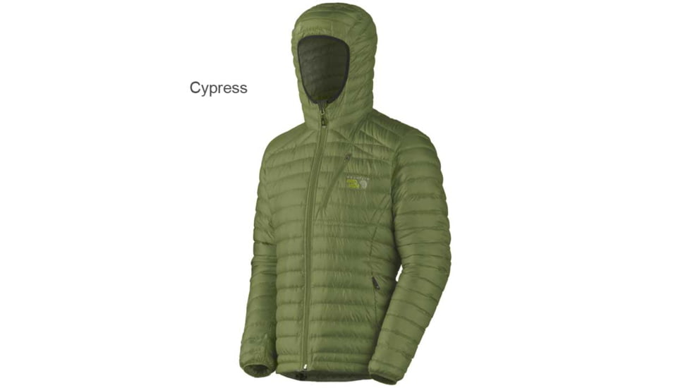 Mountain Hardwear Nitrous Hooded Down Jacket - Men's - Blue Chip-Medium