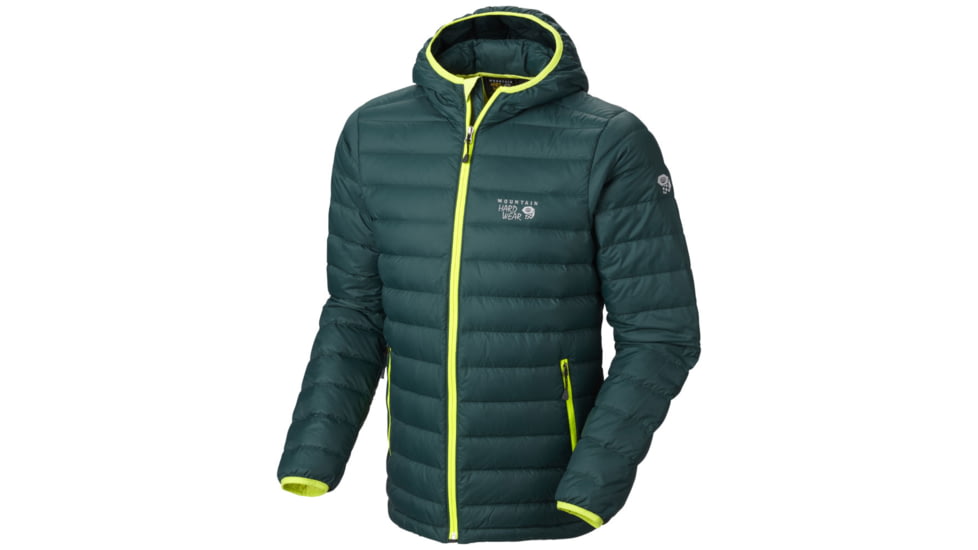Mountain Hardwear Nitrous Hooded Down Jacket - Men's-Sherwood-Large