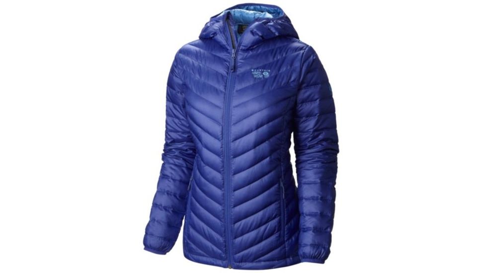 Mountain Hardwear Nitrous Hooded Jacket - Women's - Nectar Blue-X-Large