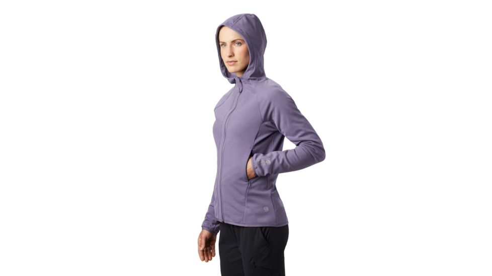 Mountain Hardwear Norse Peak 2 Full Zip Hoody - Women's, Dusted Sky, Small, OL8644549-S