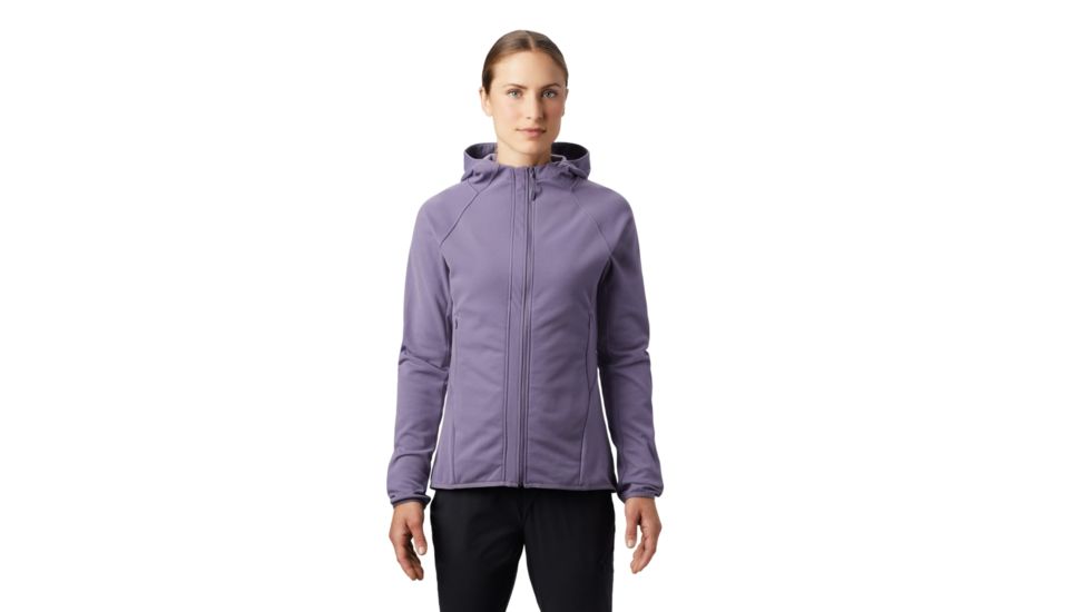 Mountain Hardwear Norse Peak 2 Full Zip Hoody - Women's, Dusted Sky, Small, OL8644549-S