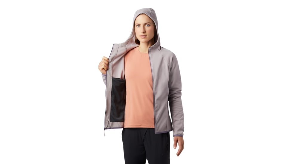 Mountain Hardwear Norse Peak 2 Full Zip Hoody - Womens, Mystic Purple, Medium, 1880721514-M