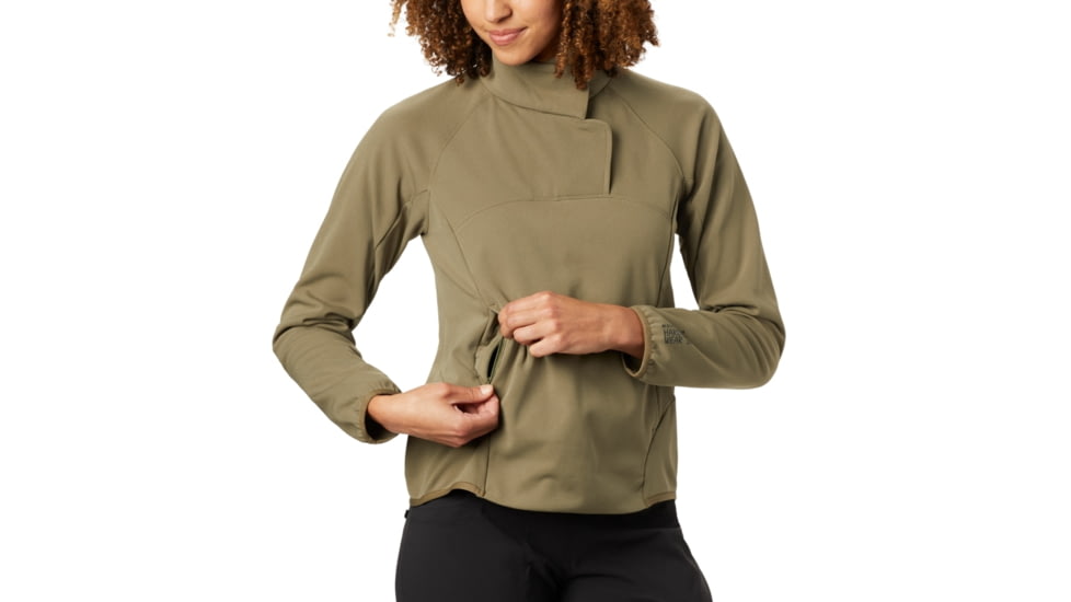 Mountain Hardwear Norse Peak 2 Pullover - Womens, Light Army, Medium, 1881741333-M