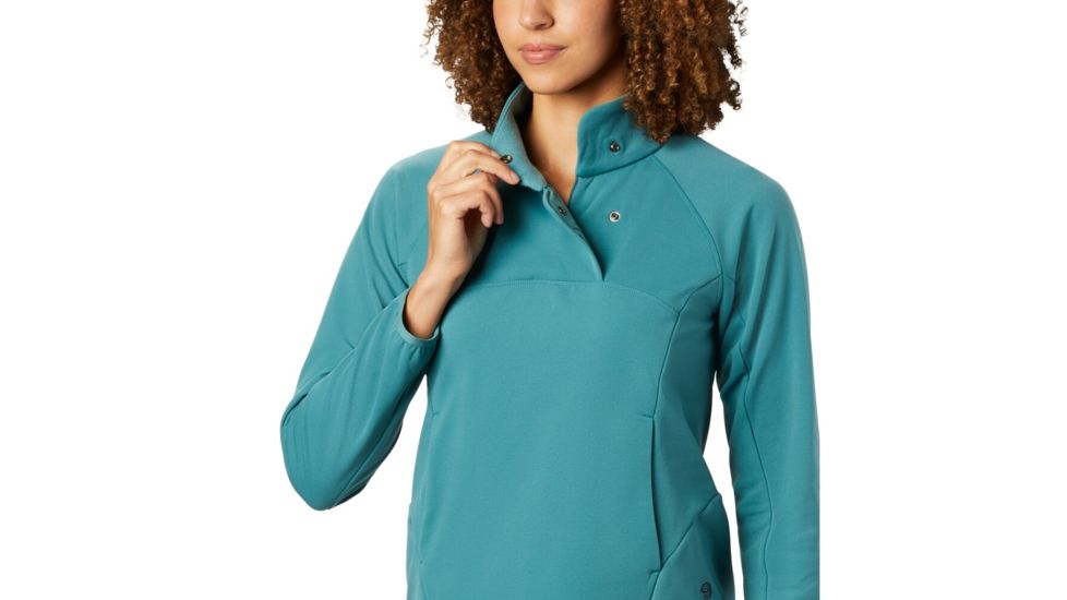 Mountain Hardwear Norse Peak 2 Pullover - Womens, Washed Turq, Extra Small, 1881741447-XS