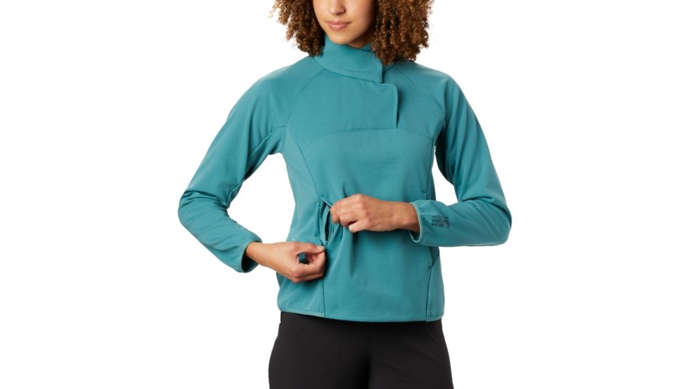 Mountain Hardwear Norse Peak 2 Pullover - Womens, Washed Turq, Extra Small, 1881741447-XS