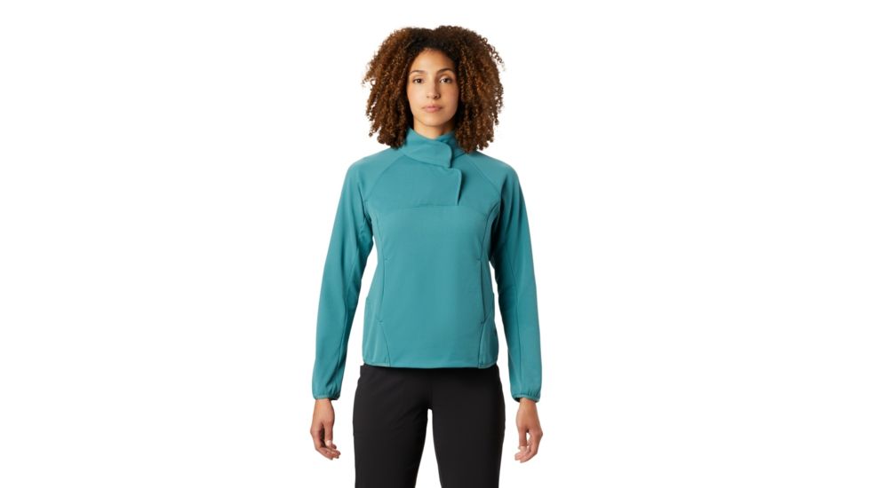 Mountain Hardwear Norse Peak 2 Pullover - Womens, Washed Turq, Extra Small, 1881741447-XS