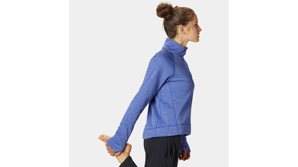 Mountain Hardwear Norse Peak Pullover - Womens, Blue Print, Medium, 1831051516-M