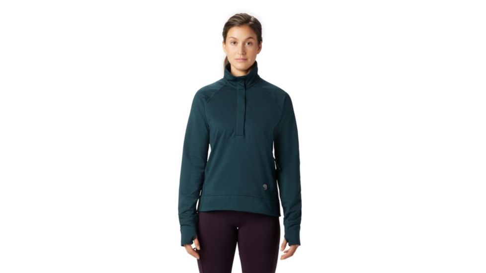 Mountain Hardwear Norse Peak Pullover - Womens, Blue Spruce, 0, Regular Inseam, OL7570310-S