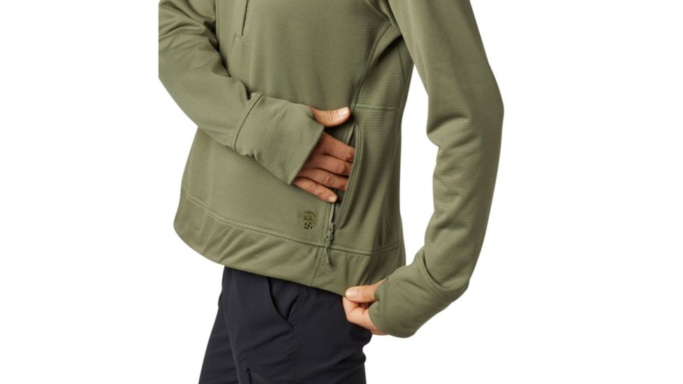 Mountain Hardwear Norse Peak Pullover - Womens, Light Army, Small, 1831051333-S