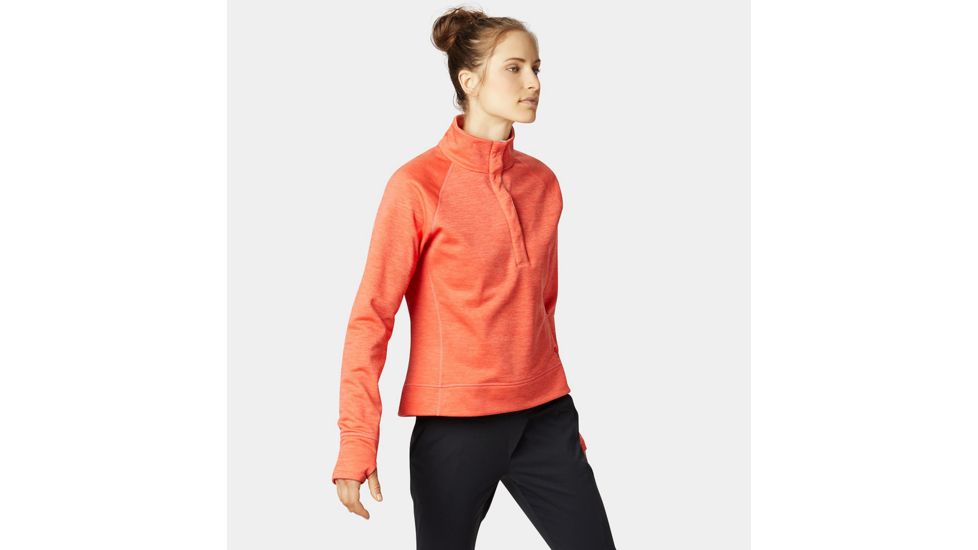 Mountain Hardwear Norse Peak Pullover - Womens, Solstice Red, Medium, 1831051804-M