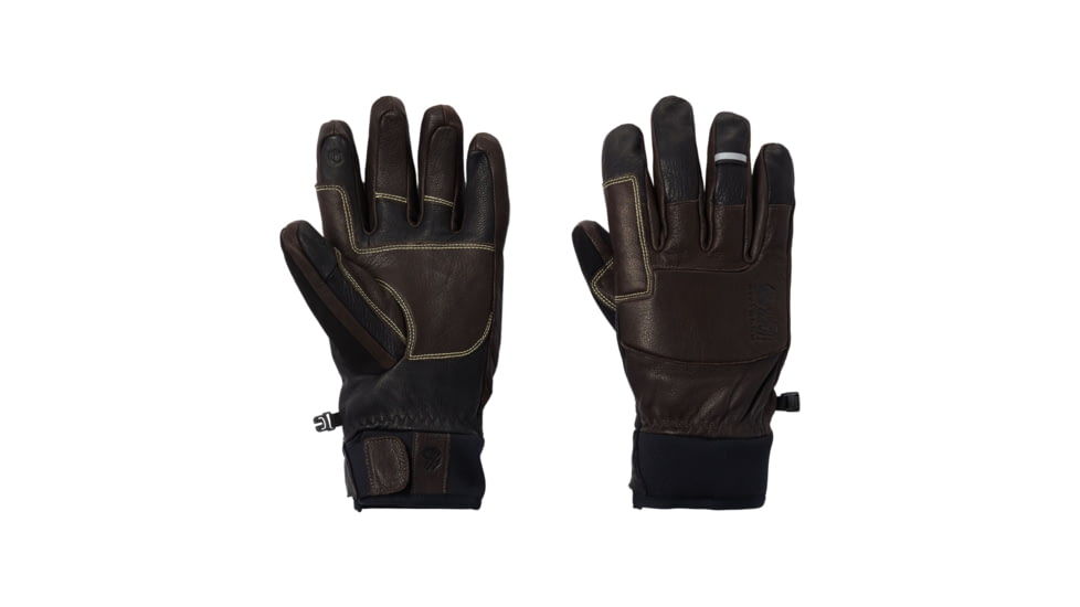 Mountain Hardwear OP Glove, Wood Smoke, Medium, OU8877266-M