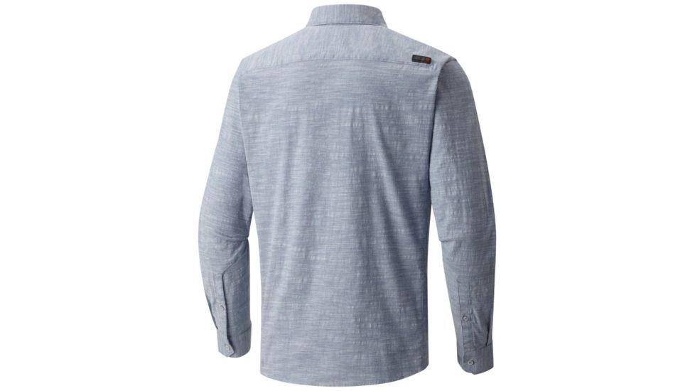 Mountain Hardwear Outpost Long Sleeve Shirt - Men's, Zinc, S 1771451492-S