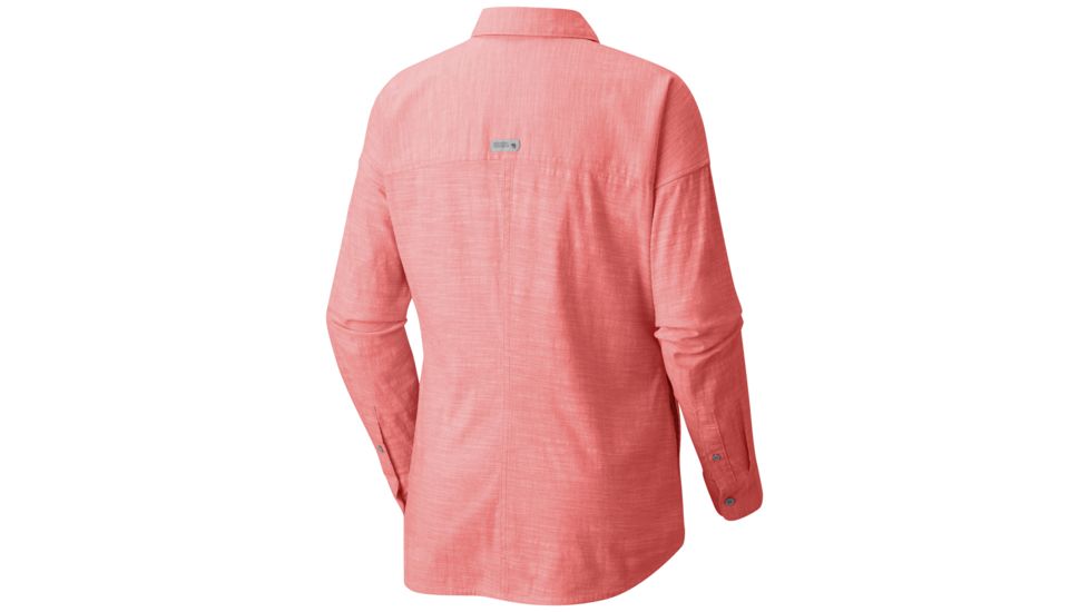 Mountain Hardwear Outpost Long Sleeve Shirt - Womens, Solstice Red, S, 1764521804-S